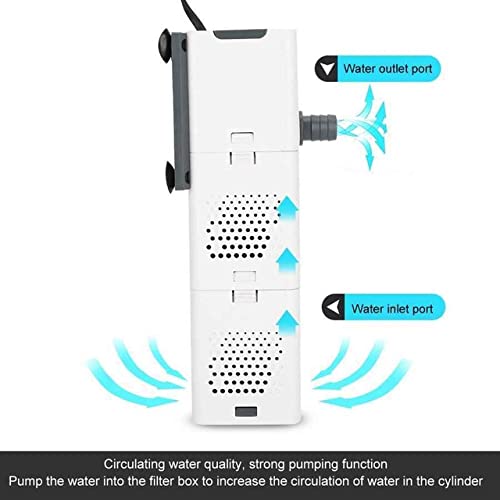 Sun-sun Xiaoli XQP Series Multi-Function Submersible Filtration Pump (XQP-1500F | 20W | 1500L/h | Suitable Tank Size : 3-4 Feet