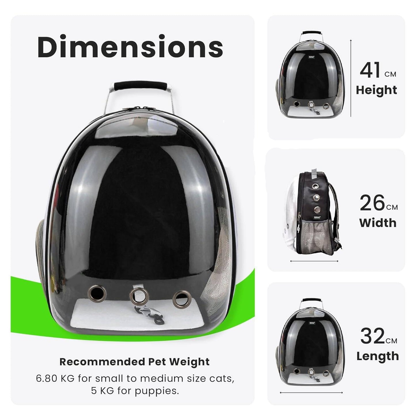 Astronaut Pro Pet Carrier Backpack