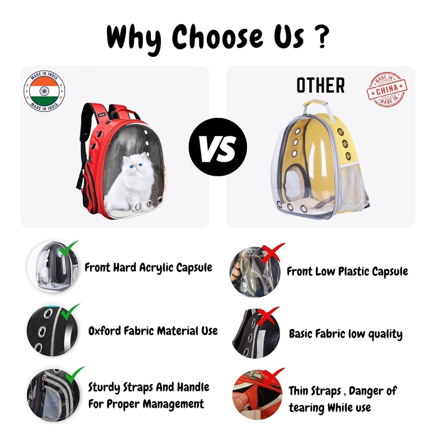 Astronaut Pro Pet Carrier Backpack