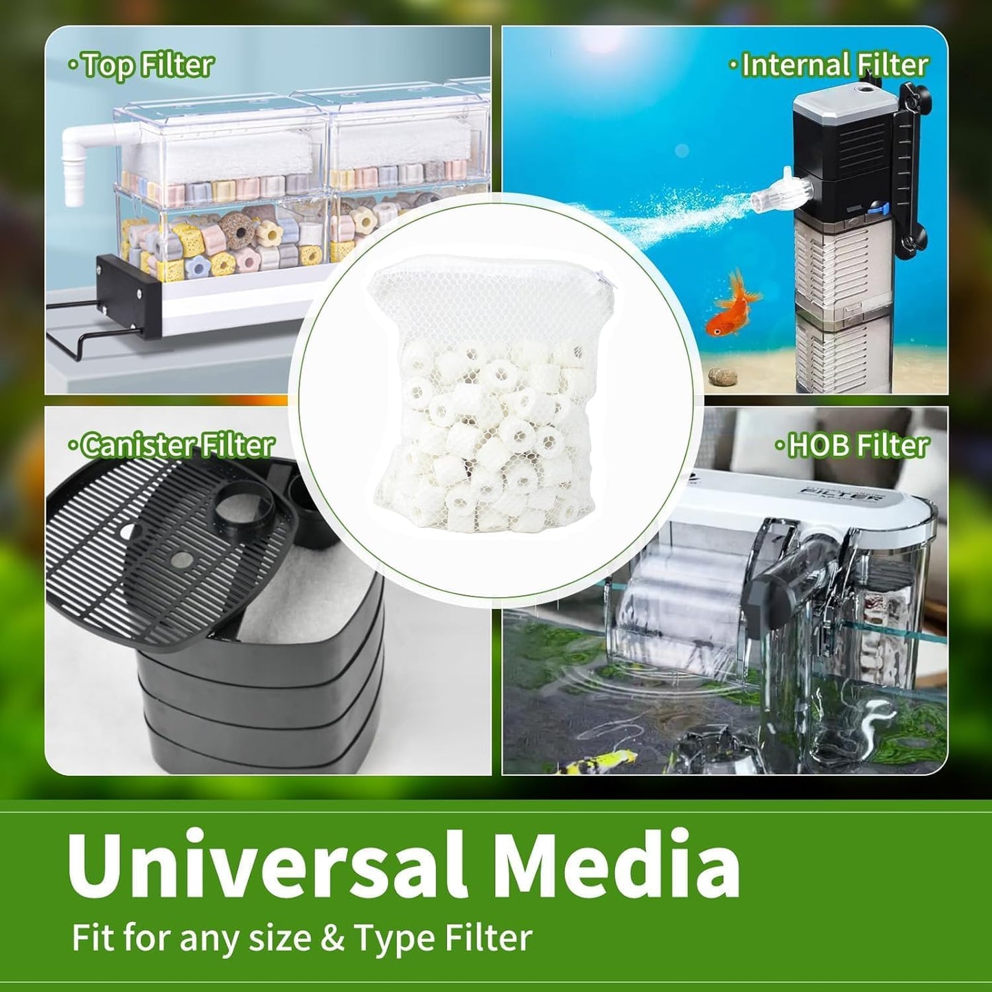 Ceramic Ring Filter Media for Aquarium