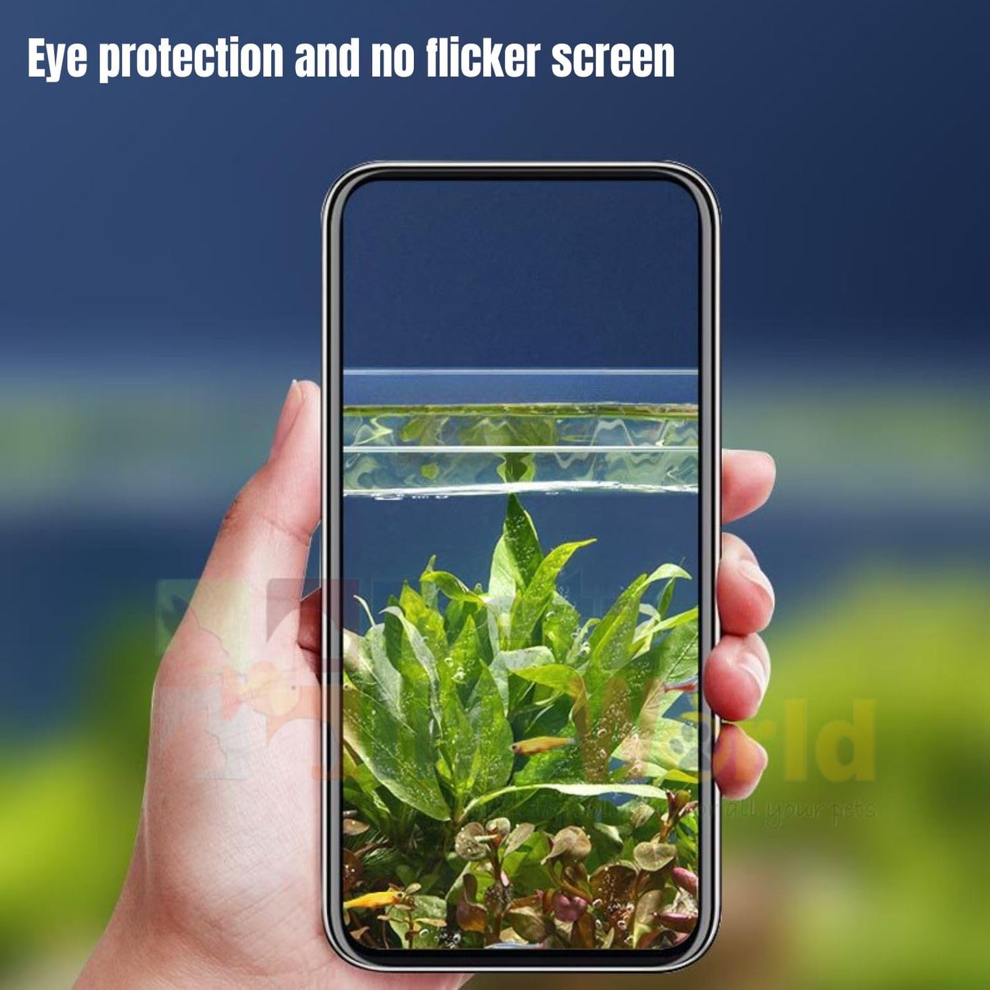 Neo Helios Flat Nano S3 Pro (8Watts) High Brightness Vivid Solar Color 10000K | Clip on Back Planted Aquarium Fish Tank Light