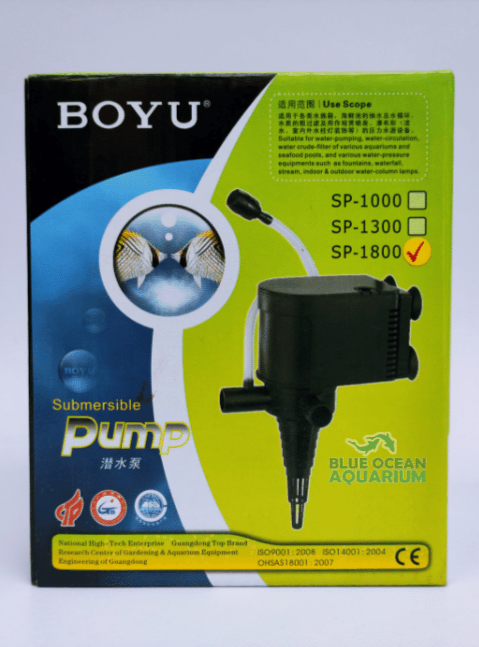 BOYU SP 1800 13W 700L/h Submersible Power Head Pump