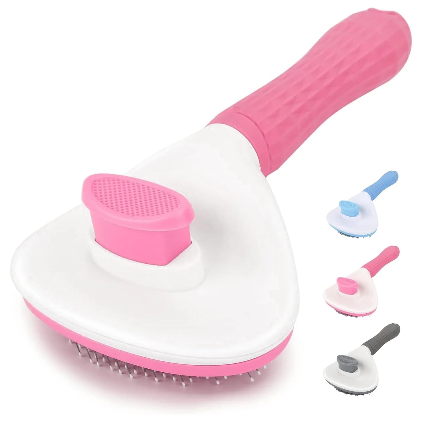 Self-Cleaning Slicker Brush – Shedding & Detangling Tool