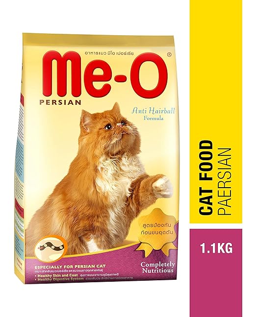Me-O Adult Dry Cat Food (Anti Hairball)
