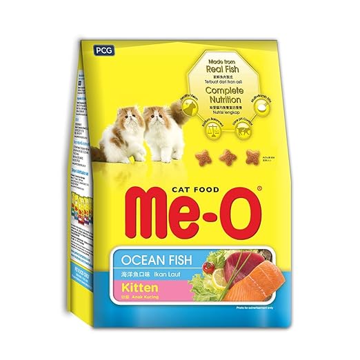 Skip to product information Me - O Kitten Dry Cat Food ( Flavor - Ocean Fish )