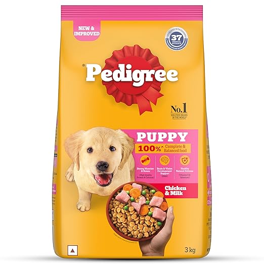 Pedigree Puppy Dry Dog Food ( Flavour - Chicken & Meat )